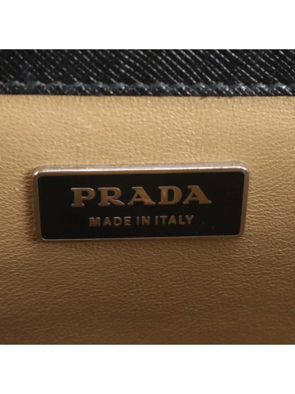 Prada Included Saffiano Leather Business Briefcase Tote